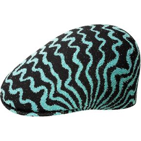 Kangol Meltdown 507 HAT - Beige/Electric Kumquat/XL Ivy Caps ومسطح الأغطية