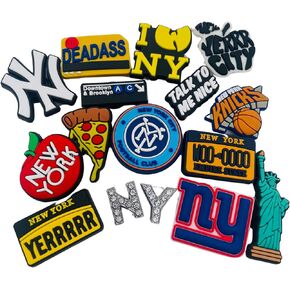 New York NY City Culture Shoe Charms