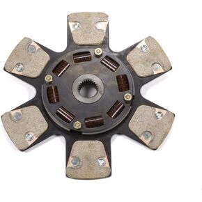 القرص ، سلسلة 6000 ، 11 في القطر ، 1-1/8 في × 26 spline ، محور sprung ، 6 عفريت ، المعادن ، GM/Ford ، كل منهما