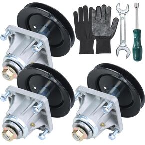 3 Pack Pre-Greased 918-0660 Spindle Assembly Replaces Cub Cadet 918-0660, 618-0660, 918-0625B, 618-0625, 918-04137, 918-04137A for Cub Cadet i1046, LT1045, LT1046, White Outdoor LT2200 Mowers