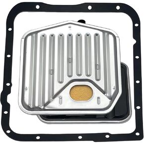 TF235 Automatic Transmission Fluid Filter and Gasket kit TH700-R4 4L60 Compatible with Chevrolet for Cadillac for GMC for Pontiac 1982-1994 GM Models Replace 8667689 TF235