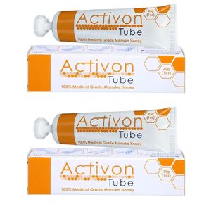 2 PACK - Medical Grade 100% Manuka Honey Gel Tube Natural Healing of Wounds 25g/1oz