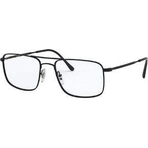 Ray-Ban RX6434 Eyeglasses Bundle: RX 6434 2509 Black and Eyewear Cleaning Kit