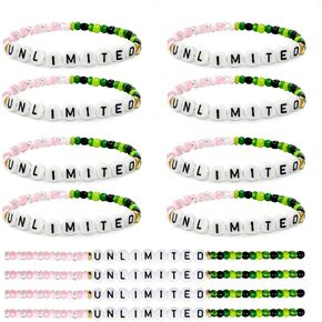 rain bunny 12 PCS Wicked Merch Friendship Bracelet for Women, Friendship Matching Bracelets Witch Matching Bracelets BFF Couples Accessories, Bracelet Jewelry Gifts Fans Party Dress Decor