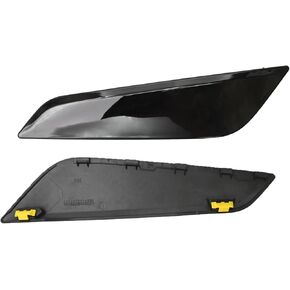 1 Pair 51-74-7-439-013 Front Side Fender Vent Trim, Replacement for BMW 5 Series G30 2018-2023, Replaces 51-74-7-439-014 (Black)