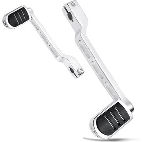 Benlari Heel Toe Shift Pegs, 304 Stainless Steel Shifter Lever Pegs Fit for Harley Touring Street Glide Road Glide Road King Electra Glide 1988-2024, FL Softail 1986-2017, Trike 2008-2024, Black