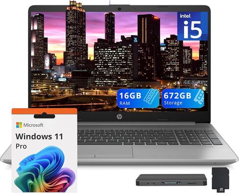 HP 2019 14" Laptop - Intel Core i3 - 8GB Memory - 128GB Solid State Drive - Ash Silver Keyboard Frame (14-CF0014DX) in Kuwait