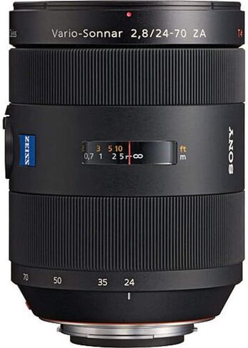 Sony 24 -70mm f/2.8 Carl Zeiss Vario Sonnar T Zoom Lens for Sony Alpha Digital SLR Cameras in Saudi Arabia