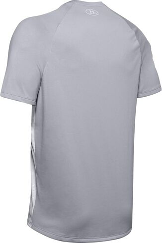 Under Armour Men's Tech 2.0 Emboss Short-Sleeve Training Workout T-Shirt , Mod Gray (011)/Halo Gray , X-Large in Saudi Arabia