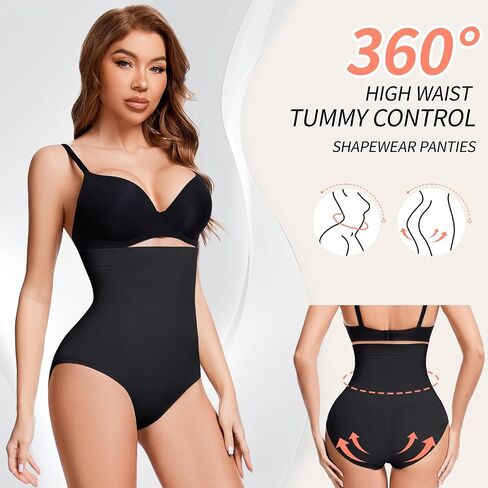 Tummy Control Shapewear Panties for Women High Waisted Body Shaper Panty Seamless Shaping Briefs Underwear in Saudi Arabia