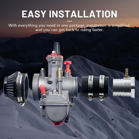 الأداء PWK34 كربات المكربن ​​كمية متعددة مجموعة من المفترس 420CC 301CC GX390 GX340 GX270 محرك 11HP 13HP دراجة صغيرة GO KART CART in Kuwait