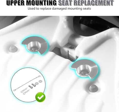Seat Receptacle Latch Replacement Pin Compatible with Yamaha YFZ450R 2012-2022,YFZ450RSE 2009-2024,YFZ450X 2010-2011,1 Pair in Saudi Arabia