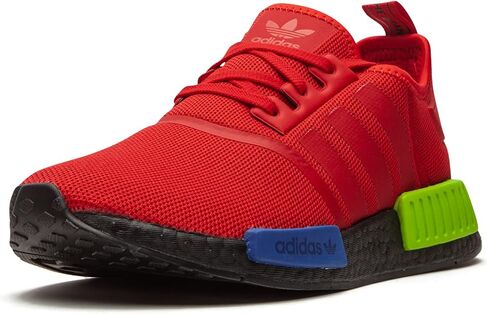 adidas Mens NMD_R1 Sneakers Shoes Casual - Red in Saudi Arabia