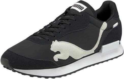 PUMA Mens Future Rider The Cat Sneakers Shoes Casual - Black in Saudi Arabia