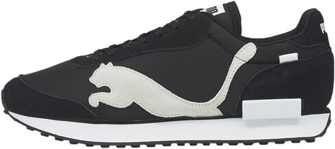 PUMA Mens Future Rider The Cat Sneakers Shoes Casual - Black in Saudi Arabia