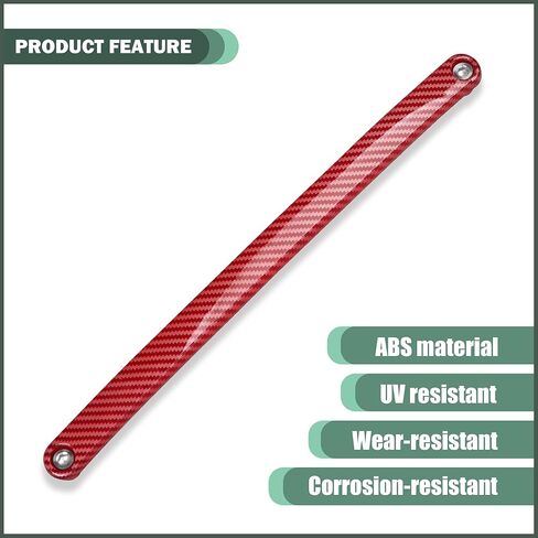 Co-Pilot Grab Handle Insert Cover Trim Compatible with 2011-2017 Jeep Wrangler JK JKU 2/4-Doors, Passenger Storage Box Handle Insert Cover, ABS, 1pcs, Carbon Fiber in Kuwait