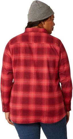 ARIAT Women's Rebar Flannel Durastretch Work Shirt in Saudi Arabia