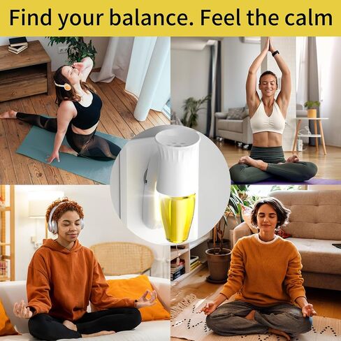 2pcs Wall Fragrance Plug in with Night Light, Compatible with Bath and Body Works Wallflowers, Rotatable Plug in Diffuser, Stylish Essential Oil Diffuser for a Cozy Home Office (White) in Saudi Arabia
