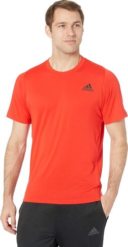 adidas Men's FreeLift Sport Prime Lite Weightlifting Tee, Active Red, Medium in Saudi Arabia
