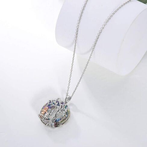 TOUPOP Sister Gifts from Sister 925 Sterling Silver Tree of Life Sisters Necklace Crystal Jewelry Birthday Christmas Gifts for Women Daughter Friends in Kuwait