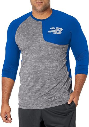 New Balance Men's غير المتماثلة 2. 0 بيسبول بطول 3/4 كم in Kuwait