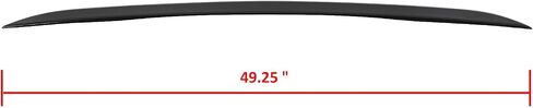 SCITOO ABS Glossy Black Spoiler Wing Fits for 2006-2007 for Honda for Accord 1PC Rear Trunk Spoiler Wing in Saudi Arabia