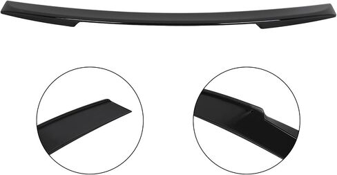 SCITOO ABS Glossy Black Spoiler Wing Fits for 2006-2007 for Honda for Accord 1PC Rear Trunk Spoiler Wing in Saudi Arabia