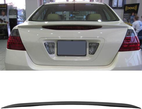 SCITOO ABS Glossy Black Spoiler Wing Fits for 2006-2007 for Honda for Accord 1PC Rear Trunk Spoiler Wing in Saudi Arabia