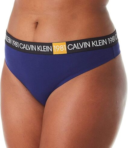 Calvin Klein Underwear Plus Size 1981 Bold Thong Night in Kuwait