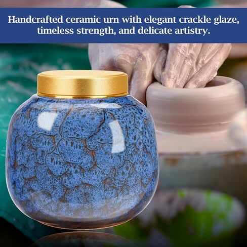 Dletay Small Urns for Human Ashes Keepsake Ceramic Mini Cremation Urns for Human Ashes Memorial Small Urn for Ashes Funeral Keepsake White Urn in Saudi Arabia