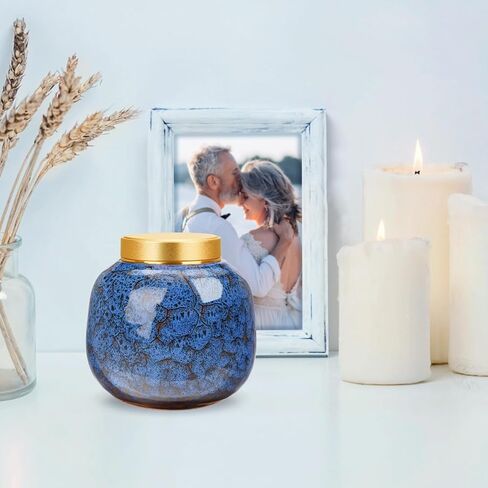 Dletay Small Urns for Human Ashes Keepsake Ceramic Mini Cremation Urns for Human Ashes Memorial Small Urn for Ashes Funeral Keepsake White Urn in Saudi Arabia