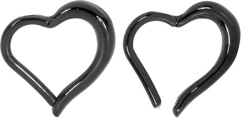 365 Sleepers 316L Surgical Steel Hypoallergenic 16g Love Heart Septum Jewelry مفصلي حلقة خاتم الجسم ثقب حلقات الشفاه الحلزونية الغضروف من الأقراط in Kuwait
