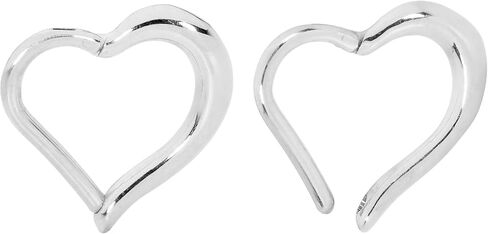 365 Sleepers 316L Surgical Steel Hypoallergenic 16g Love Heart Septum Jewelry مفصلي حلقة خاتم الجسم ثقب حلقات الشفاه الحلزونية الغضروف من الأقراط in Kuwait