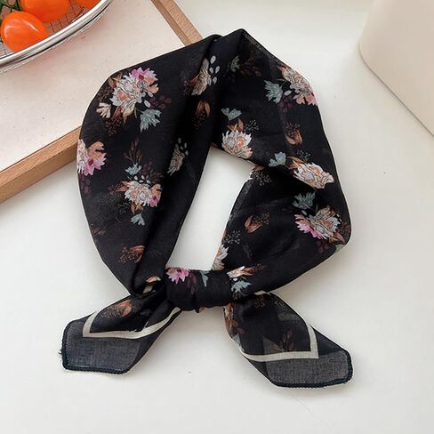 Cotton Like Bandana in Bulk, Head Scarf, Headband, Head wrap, Hair Neck Scarf for Women 22 x 22 inch in Kuwait