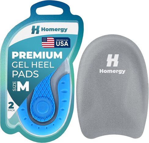 Orthopedic Heel Cups, 2 Pack, for Heel Pain Relief, Plantar Fasciitis, Bone Spurs, Pain Relief Protectors of Sore or Bruised Feet, Foot Relief Support, Comfort Cushion Insoles for Women/Men, FSA HSA in Kuwait