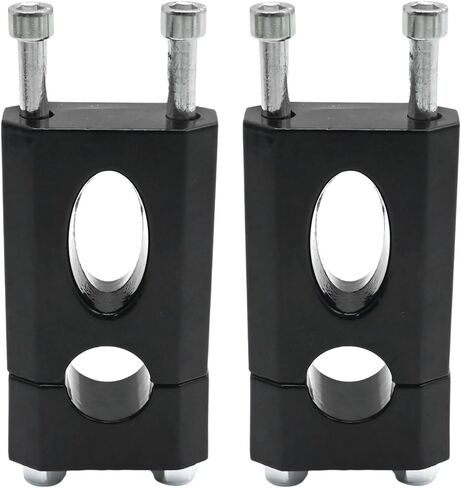 7/8" 22mm Handlebar Mount Clamp Risers, Handlebar Risers, Replacement for Mega Moto 80/105, Replacement for Razor MX650, Replacement for Coleman Bt200x Ct200 Motocycle Dirt Bikes in Saudi Arabia