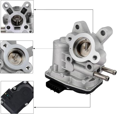 14710-EC00A 14710-EGR EGR Valve لـ Nissan Navara Pick-up D22 D40 Pathfinder Cabstar Navara NP300 2005-2015 2.5 DCI 14710-EC00B in Saudi Arabia