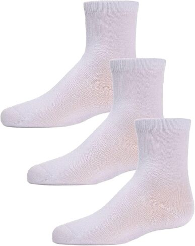 MeMoi Unisex Cotton Blend Mid-Cut Socks 3-Pack in Saudi Arabia