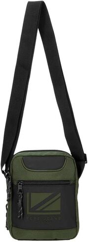 Pepe Jeans Medium Shoulder Bag, Black/White in Saudi Arabia