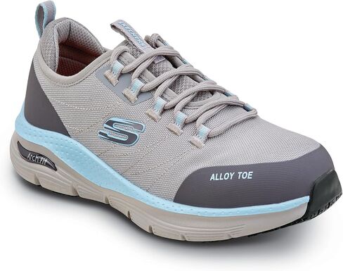 Skechers Work Arch Fit Sadie, Women's, Athletic Style, Alloy Toe, EH, MaxTrax Slip Resistant, Work Shoe in Saudi Arabia