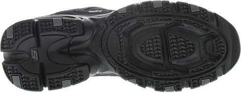 Skechers Sport Men's Vigor 2.0 Trait Memory Foam Sneaker, Brown/Black, 12 M US in Saudi Arabia
