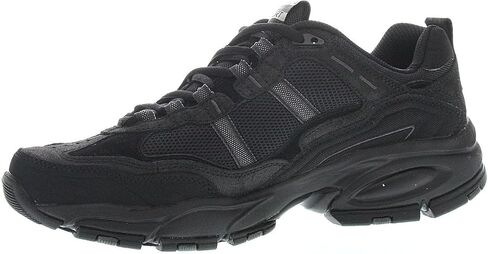 Skechers Sport Men's Vigor 2.0 Trait Memory Foam Sneaker, Brown/Black, 12 M US in Saudi Arabia