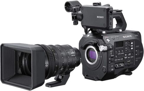 Sony PXW-FS7M2 4K XDCAM Super 35 Camcorder Kit with 18-110mm Zoom Lens Professional Camcorder, Black (PXWFS7M2K) in Saudi Arabia