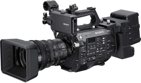 Sony PXW-FS7M2 4K XDCAM Super 35 Camcorder Kit with 18-110mm Zoom Lens Professional Camcorder, Black (PXWFS7M2K) in Saudi Arabia