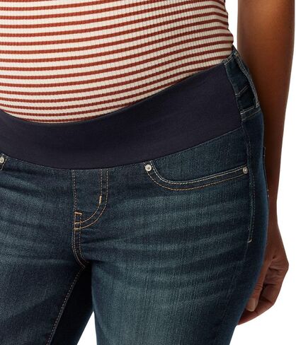 Signature by Levi Strauss & Co. Gold Label Women's Maternity Baby Bump Skinny Jeans, Blue Laguna, X-Large in Saudi Arabia