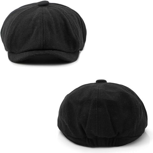رجال 8 لوحة Newsboy Cap Vintage Tweed Cap Capbie Cabbie Flat in Kuwait