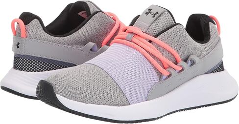 Under Armour Women's Charged Breathe Lace NM Sneaker, White (100)/White, 5 in Saudi Arabia