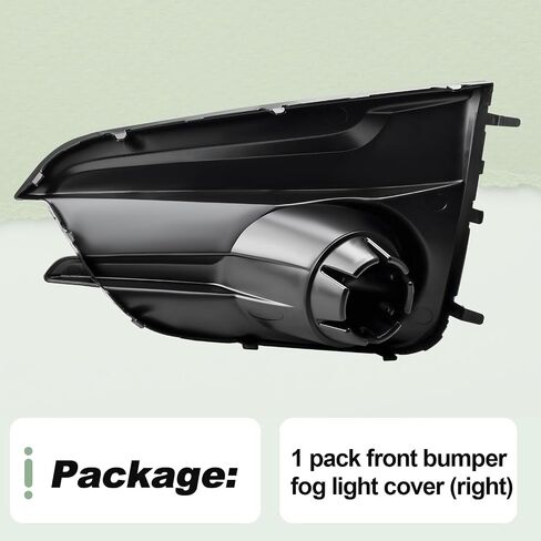 Front Bumper Fog Light Cover Compatible with 2017-2019 Subaru Impreza Replace 57731FL20A (Passenger Side) in Kuwait