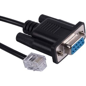 DB9 RS232 to RJ11 Adapter Cable for Mega-fabs D1 Servo Driver D1-DNT07A D1 DNT08A