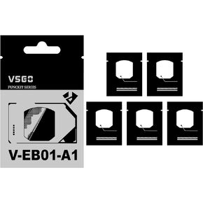 VSGO Portable Electric Air Duster Filter 5pcs filter,Handheld high-speed turbo electric air blowing filter replacement pack 5 pieces